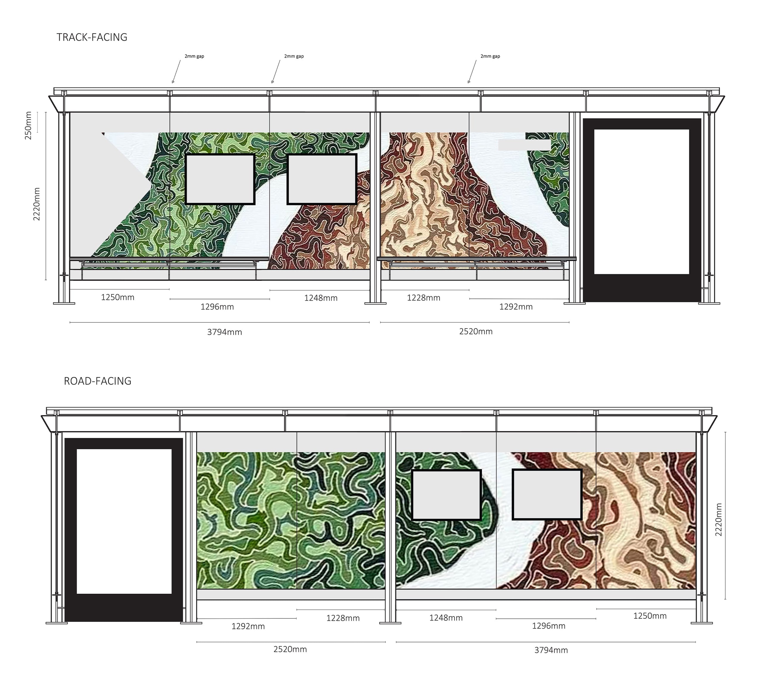 Design 2 — elevation A
