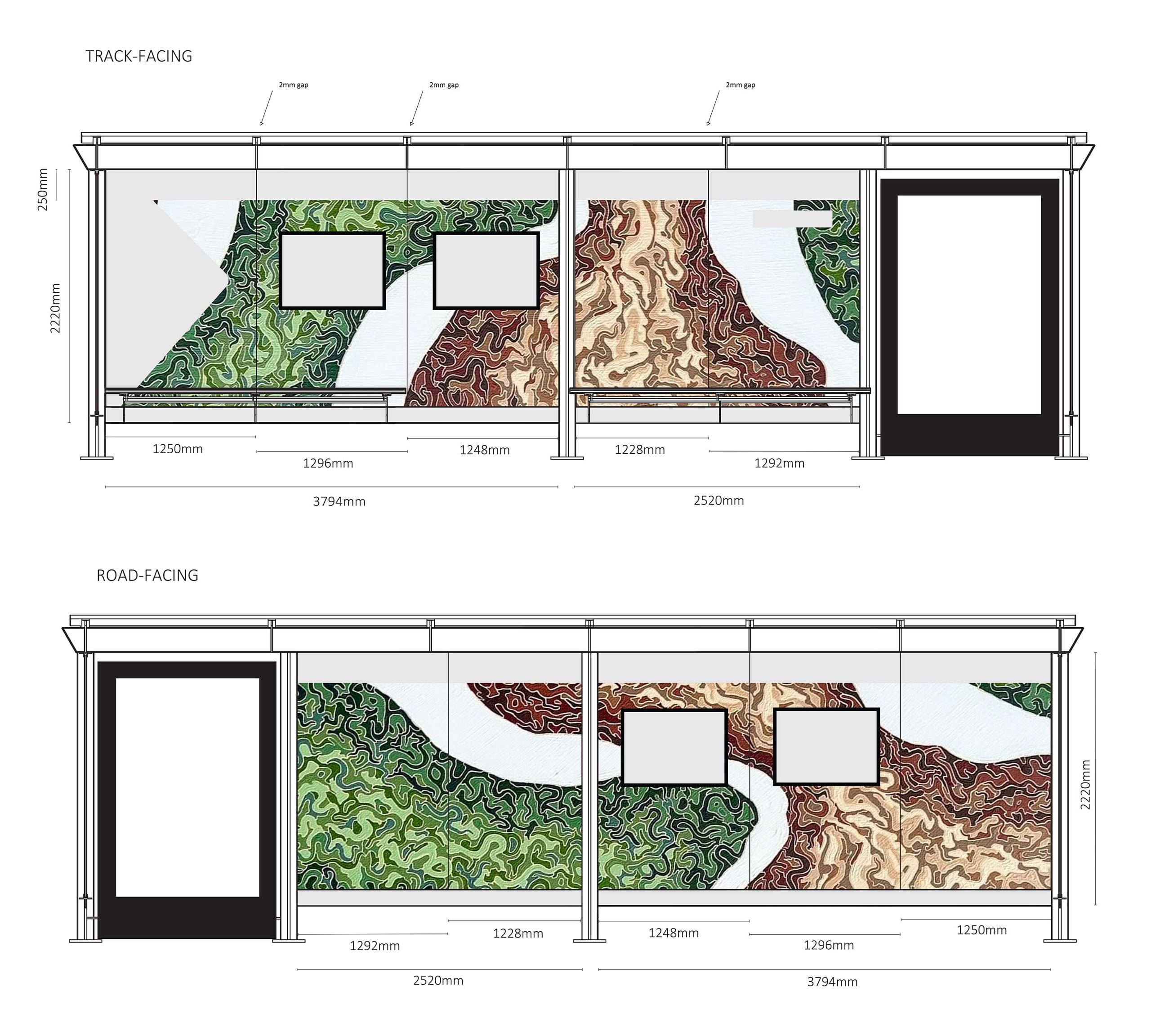 Design 2 — elevation B