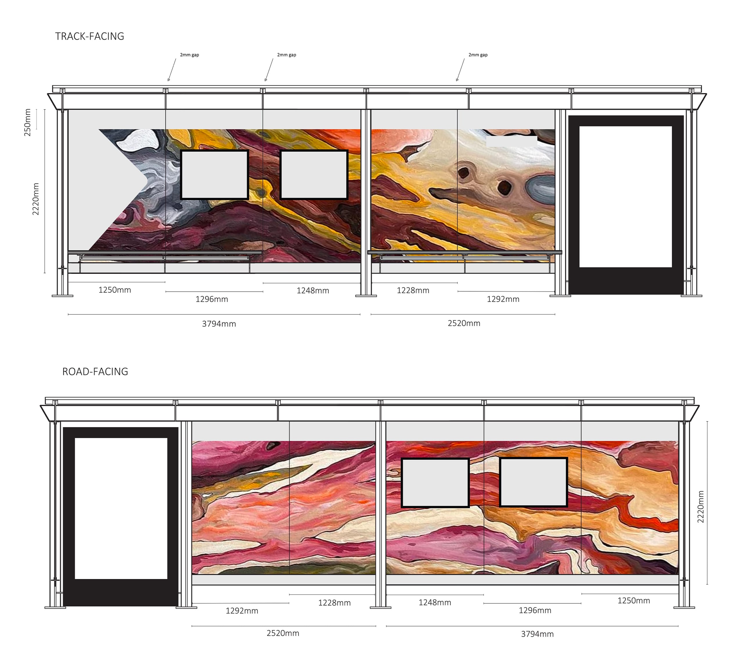 Design 3 — elevation A