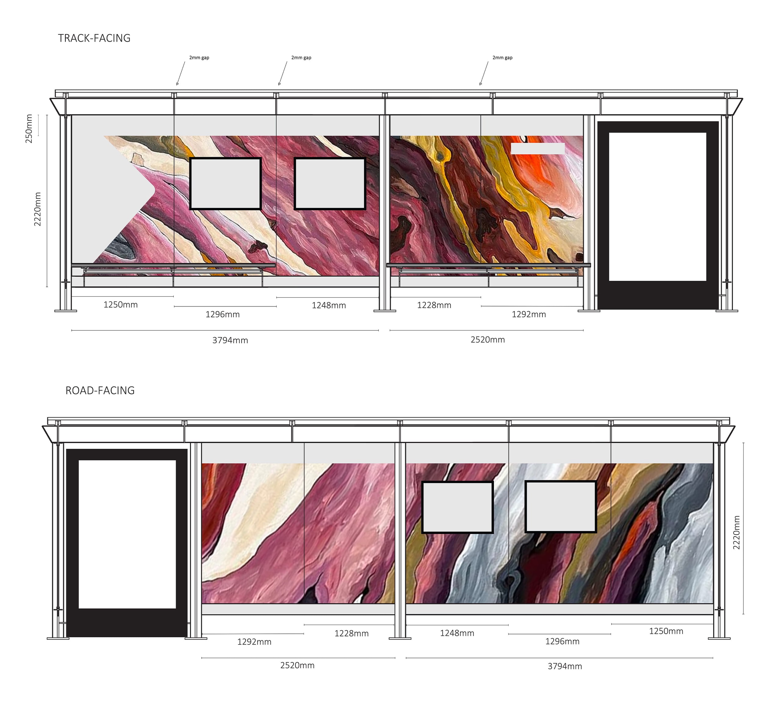 Design 3 — elevation B